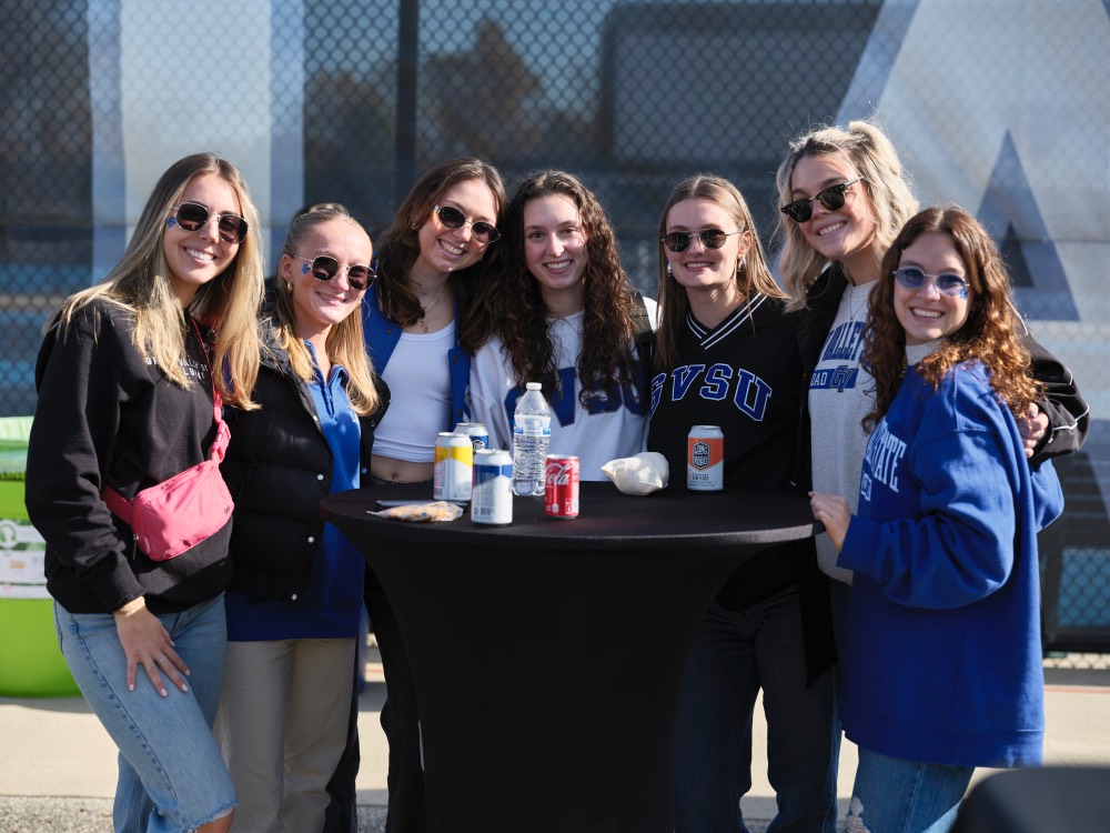 Group of 7 girls drinking Long Road Distillers